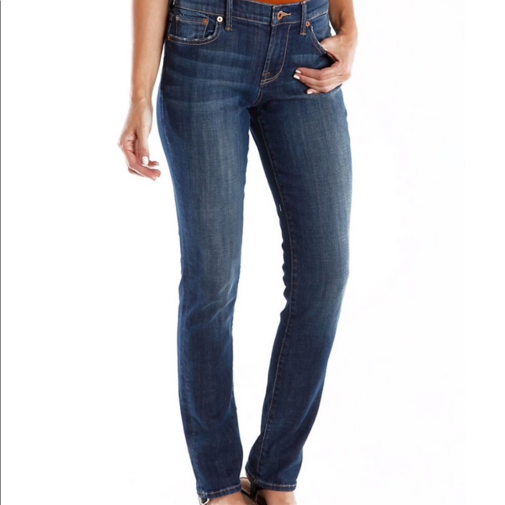 🍀 Lucky Brand. straight fit regular length jeans